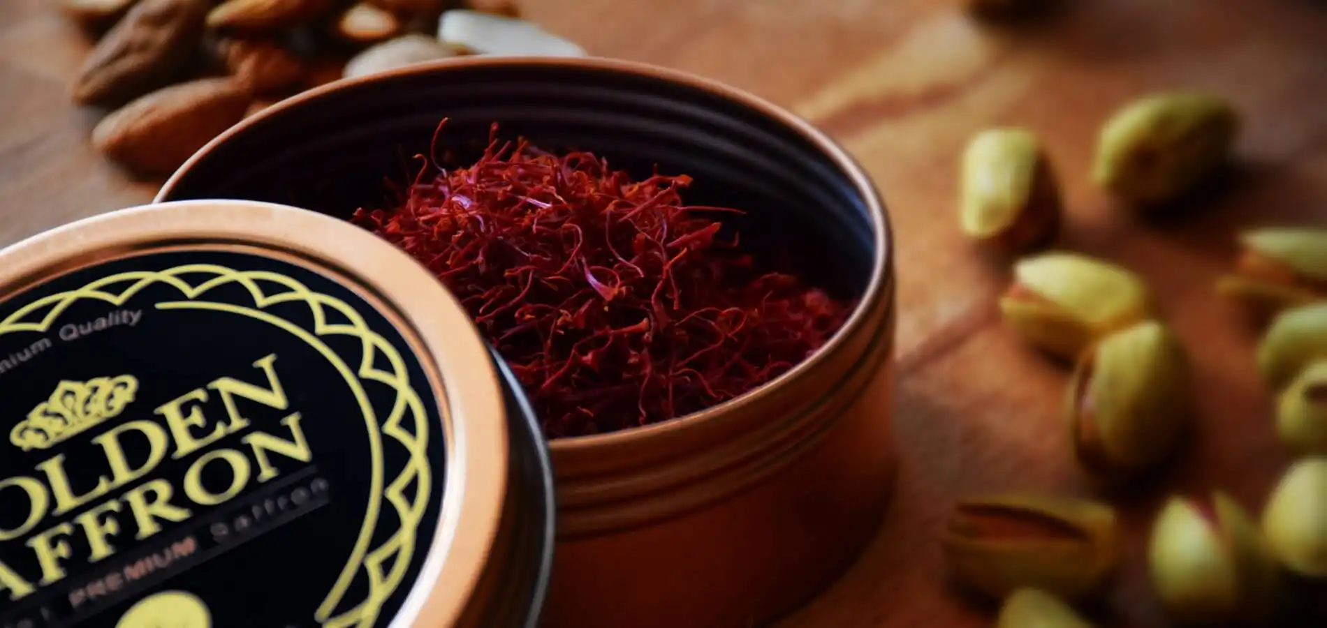 High-quality saffron packaging example