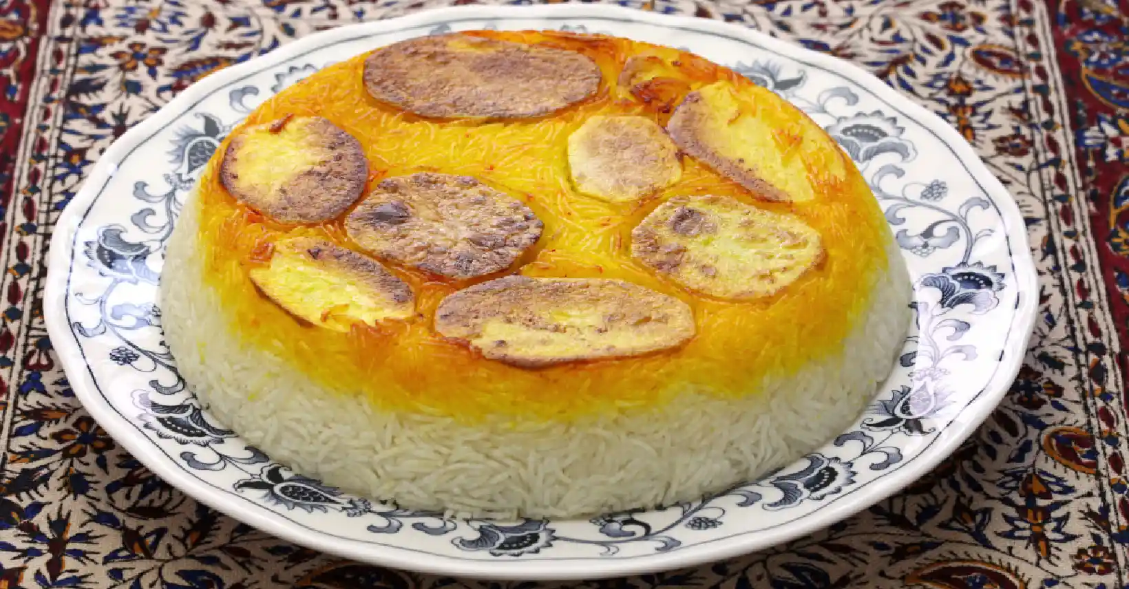 saffron tahdig recipe