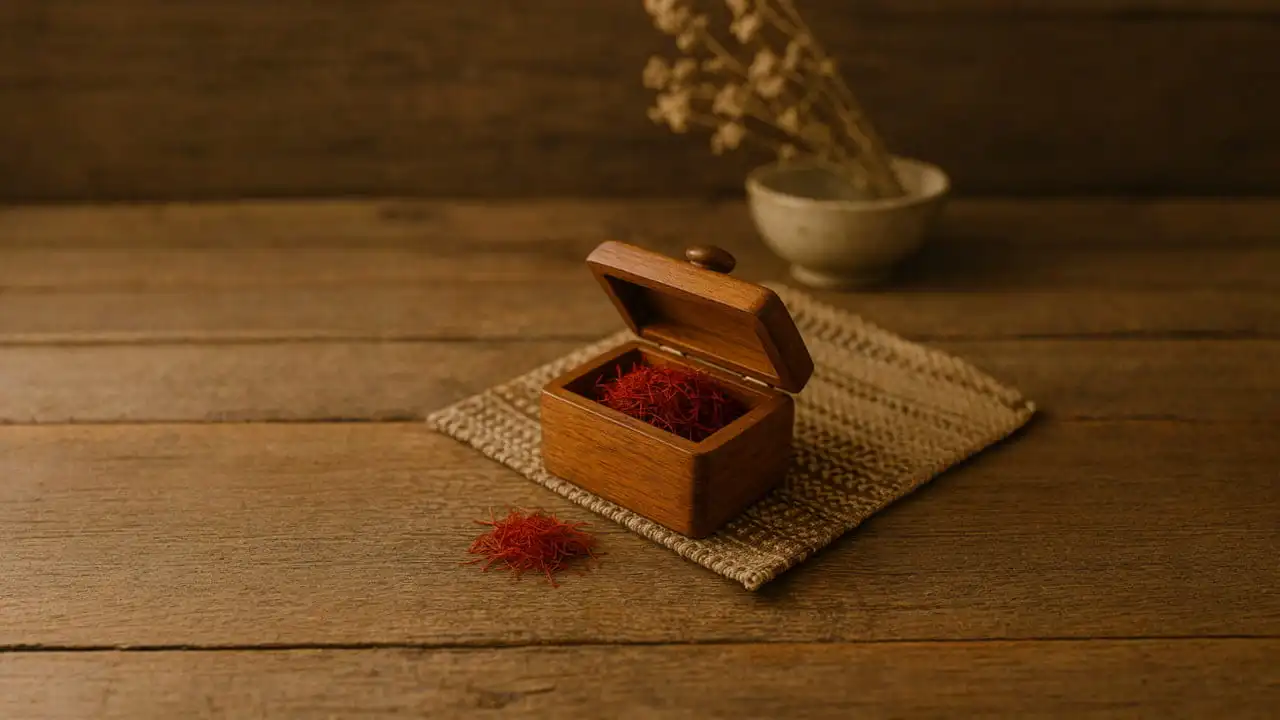 how to store saffron